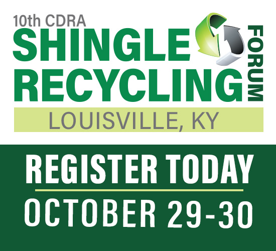 Shingle Recycling Forum